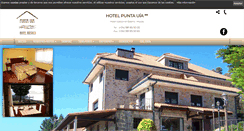 Desktop Screenshot of hotelpuntauia.com